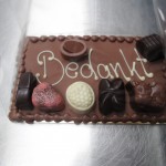 Chocolade bedankje