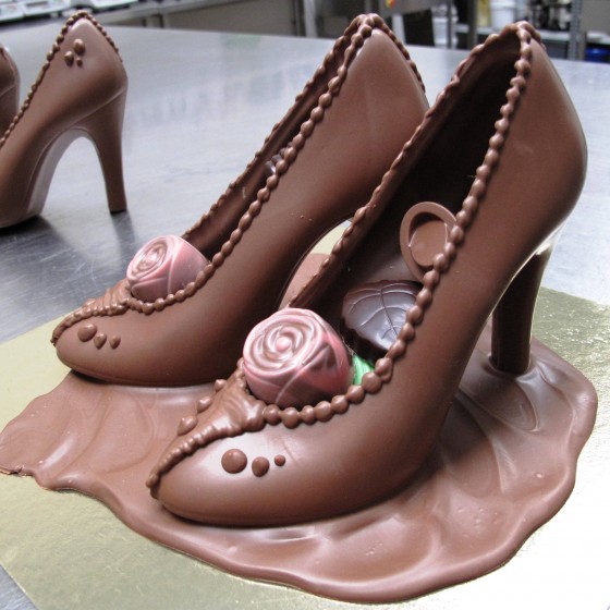 Chocolade pumps