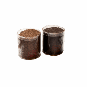 Kokers gevuld met hagelslag