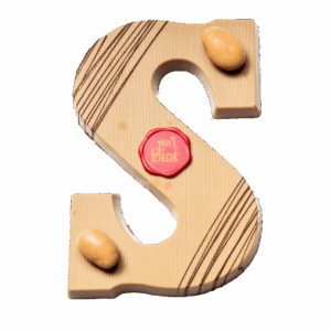 Karamel zeezout - praliné letter